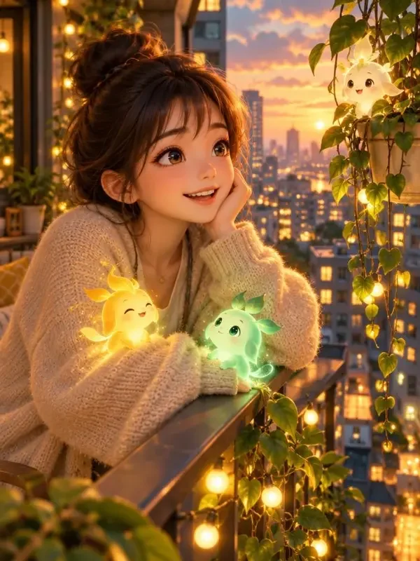 楼道里的花妖邻居封面